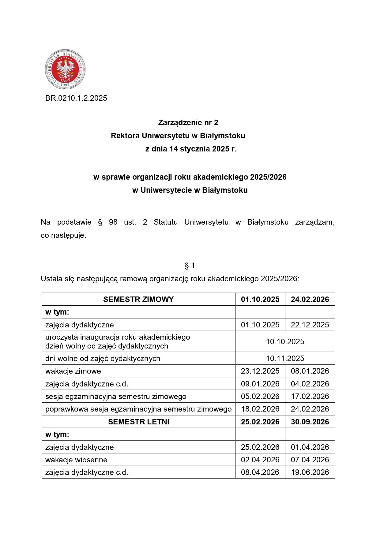 zarzadzenie_nr_2_rektora_uniwersytetu_w_bialymstoku_z_dnia_14_stycznia_2025_r__w_sprawie_organizacji_roku_akademickiego_2025_2026_w_uniwersytecie_w_bialymstoku_page-0001.jpg