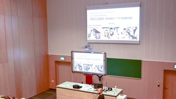 Zajęcia dla I Liceum Ogólnokształcącego w Suwałkach na Wydziale Biologii