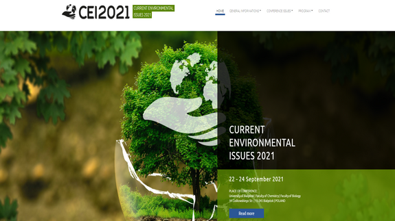 Konferencja "Current Environmental Issues - 2021"