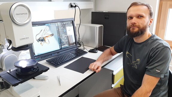 Faculty of Biology, University of Bialystok houses the Vysegrad Scholarhip holder from the National Academy of Sciences of Ukraine, Dr. Oleksandr Varha