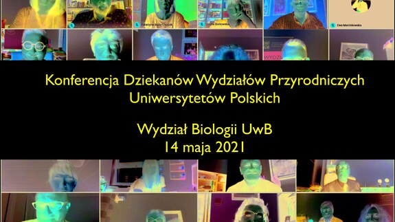 Wydział Biologii organizatorem Konferencji Dziekanów Wydziałów Przyrodniczych w Polsce