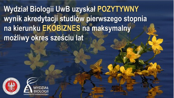 Pozytywna ocena programowa kierunku EKOBIZNES!