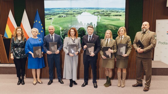 Podpisanie umowy w sprawie Parku Bioróżnorodności