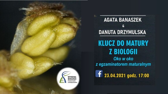 KLUCZ DO MATURY Z BIOLOGII - oko w oko z egzaminatorem maturalnym