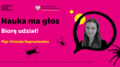 Mgr Urszula Suprunowicz w projekcie „Nauka ma głos!”