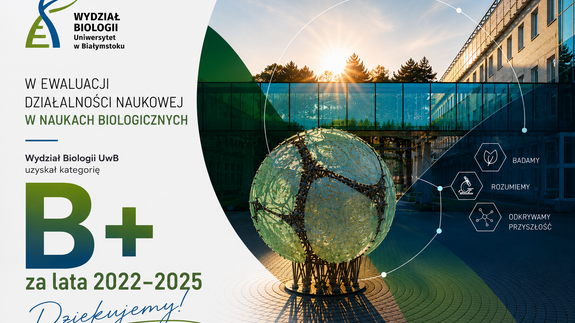 Kategoria B+ w ewaluacji za lata 2022-2025!